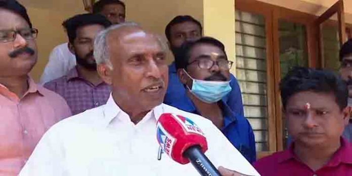 പ്രതിഷേധം പരസ്യമാക്കി കോണ്ഗ്രസ് നേതാവ് കെ.ശിവദാസന് നായര് പ്രതിഷേധം പരസ്യമാക്കി കോണ്ഗ്രസ് നേതാവ് കെ.ശിവദാസന് നായര്