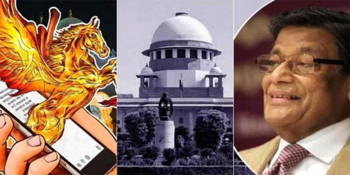 പെഗാസസിൽ കേന്ദ്രത്തിനായി പ്രതിരോധം തീർക്കാൻ എജി – ചർച്ചകൾ തുടങ്ങി പെഗാസസിൽ കേന്ദ്രത്തിനായി പ്രതിരോധം തീർക്കാൻ എജി – ചർച്ചകൾ തുടങ്ങി