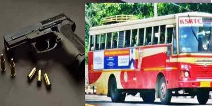 തോക്കും വെടിയുണ്ടയും അടങ്ങിയ ബാഗ് കെ.എസ്.ആര്.ടി.സി ബസില് ഉപേക്ഷിച്ച നിലയില് തോക്കും വെടിയുണ്ടയും അടങ്ങിയ ബാഗ് കെ.എസ്.ആര്.ടി.സി ബസില് ഉപേക്ഷിച്ച നിലയില്