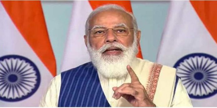 ഭീകരതയിൽ പടുത്തുയർത്തുന്ന സാമ്രാജ്യങ്ങൾ അധികകാലം നിലനിൽക്കില്ല : പ്രധാനമന്ത്രി നരേന്ദ്ര മോദി ഭീകരതയിൽ പടുത്തുയർത്തുന്ന സാമ്രാജ്യങ്ങൾ അധികകാലം നിലനിൽക്കില്ല : പ്രധാനമന്ത്രി നരേന്ദ്ര മോദി
