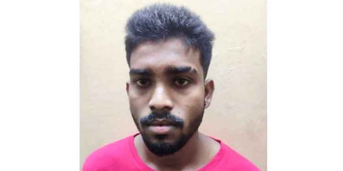പോക്സോ കേസിലെ പ്രതിയെ സാഹസികമായി പിടികൂടി പോക്സോ കേസിലെ പ്രതിയെ സാഹസികമായി പിടികൂടി