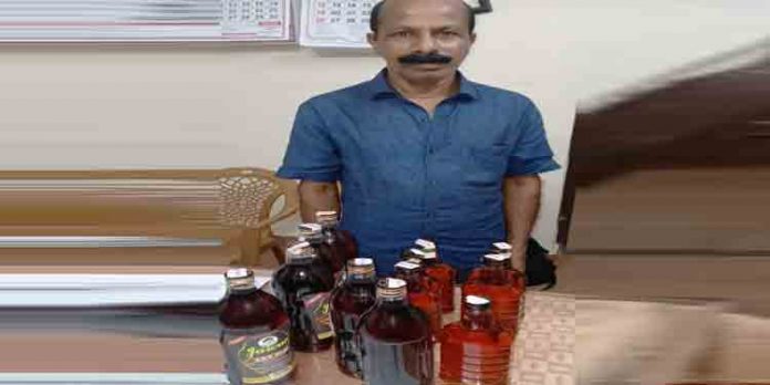 അനധികൃത മദ്യവില്പന നടത്തിയ ആള് പിടിയില് അനധികൃത മദ്യവില്പന നടത്തിയ ആള് പിടിയില്