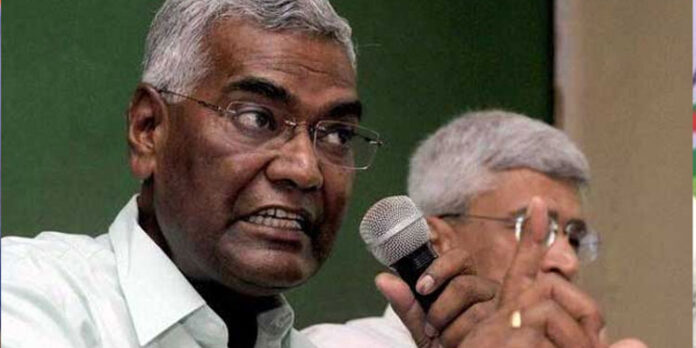 കോണ്ഗ്രസില് ചേര്ന്ന കനയ്യ കുമാര് പാര്ട്ടിയെയും ആദര്ശങ്ങളെയും വഞ്ചിച്ചു : ഡി. രാജ കോണ്ഗ്രസില് ചേര്ന്ന കനയ്യ കുമാര് പാര്ട്ടിയെയും ആദര്ശങ്ങളെയും വഞ്ചിച്ചു : ഡി. രാജ