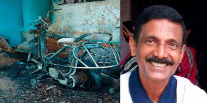 മദ്യലഹരിയില് വഴക്കുണ്ടാക്കിയ മകന് വീടിന് തീയിട്ട ശേഷം പോലീസിന്റെ മുന്നില് വെച്ച് അമ്മയുടെ കഴുത്തറുത്തു മദ്യലഹരിയില് വഴക്കുണ്ടാക്കിയ മകന് വീടിന് തീയിട്ട ശേഷം പോലീസിന്റെ മുന്നില് വെച്ച് അമ്മയുടെ കഴുത്തറുത്തു