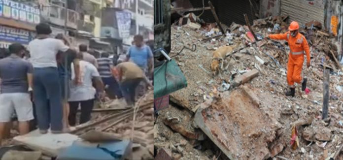 ഡല്ഹിയില് നാലു നില കെട്ടിടം തകര്ന്നുവീണു ; രണ്ട് കുട്ടികള് മരിച്ചു ഡല്ഹിയില് നാലു നില കെട്ടിടം തകര്ന്നുവീണു ; രണ്ട് കുട്ടികള് മരിച്ചു