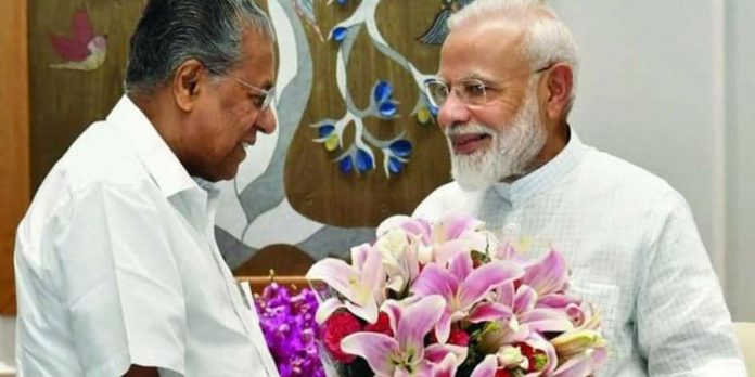 ‘രാജ്യത്തെ സേവിക്കാൻ ദീർഘായുസ്സുണ്ടാവട്ടേ’ ; പ്രധാനമന്ത്രിക്ക് പിറന്നാൾ ആശംസയുമായി പിണറായി വിജയൻ ‘രാജ്യത്തെ സേവിക്കാൻ ദീർഘായുസ്സുണ്ടാവട്ടേ’ ; പ്രധാനമന്ത്രിക്ക് പിറന്നാൾ ആശംസയുമായി പിണറായി വിജയൻ