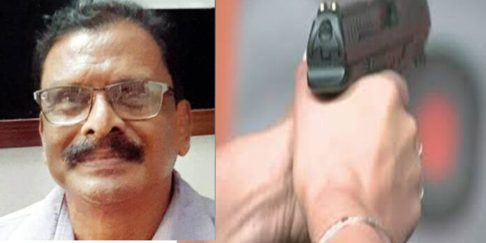 നായയെ കെട്ടയിതിനെതിച്ചൊല്ലി തര്ക്കം : അമ്മയ്ക്കും മകനും നേരെ വെടി ഉതിര്ത്തയാള് അറസ്റ്റില് നായയെ കെട്ടയിതിനെതിച്ചൊല്ലി തര്ക്കം : അമ്മയ്ക്കും മകനും നേരെ വെടി ഉതിര്ത്തയാള് അറസ്റ്റില്