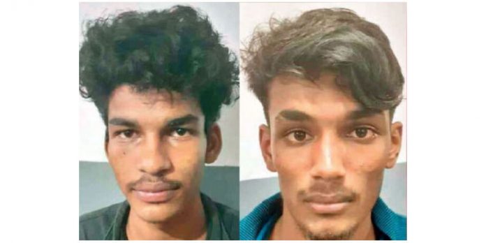 വാഹനങ്ങളില്നിന്ന് മോഷ്ടിച്ച ബാറ്ററിയുമായി രണ്ടുപേരെ പോലീസ് പിടികൂടി വാഹനങ്ങളില്നിന്ന് മോഷ്ടിച്ച ബാറ്ററിയുമായി രണ്ടുപേരെ പോലീസ് പിടികൂടി