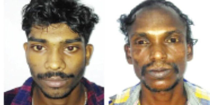 സ്വർണപ്പണയം എടുക്കാനെന്ന വ്യാജേന വിളിച്ചുവരുത്തി ഒന്നരലക്ഷം തട്ടിപ്പറിച്ചു ; രണ്ടുപേർ പിടിയിൽ സ്വർണപ്പണയം എടുക്കാനെന്ന വ്യാജേന വിളിച്ചുവരുത്തി ഒന്നരലക്ഷം തട്ടിപ്പറിച്ചു ; രണ്ടുപേർ പിടിയിൽ