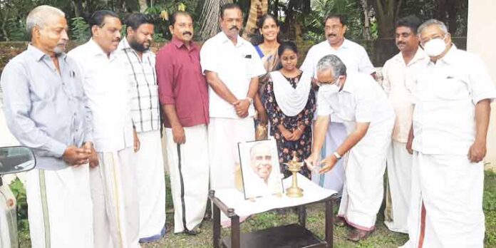 സി.എഫ് തോമസ് അനുസ്മരണം നടത്തി സി.എഫ് തോമസ് അനുസ്മരണം നടത്തി
