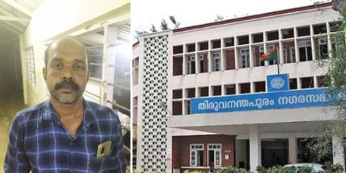 തിരുവനന്തപുരം നഗരസഭയിലെ നികുതി വെട്ടിപ്പിൽ ആദ്യ അറസ്റ്റ് ; പിടിയിലായത് ശ്രീകാര്യത്തെ ഓഫീസ് അറ്റന്റന്റ് തിരുവനന്തപുരം നഗരസഭയിലെ നികുതി വെട്ടിപ്പിൽ ആദ്യ അറസ്റ്റ് ; പിടിയിലായത് ശ്രീകാര്യത്തെ ഓഫീസ് അറ്റന്റന്റ്