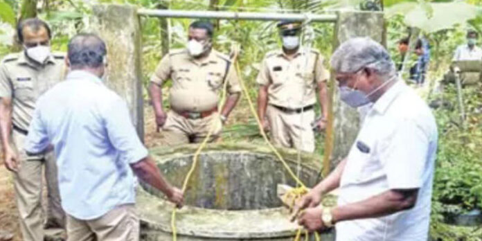 കവർച്ച നടന്ന വീട്ടിലെ സ്ത്രീ കിണറ്റിൽ മരിച്ചനിലയിൽ കവർച്ച നടന്ന വീട്ടിലെ സ്ത്രീ കിണറ്റിൽ മരിച്ചനിലയിൽ