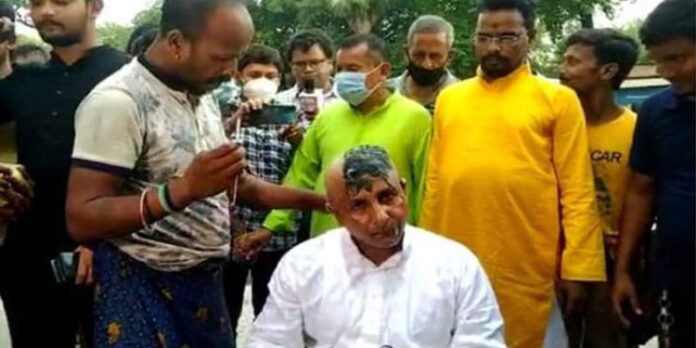 ‘സര്ക്കാരിന്റെ തെറ്റുകൾക്ക് പ്രായശ്ചിത്തമായി തല മുണ്ഡനം ചെയ്തു’ ; ബി.ജെ.പി എംഎല്എ പാര്ട്ടുവിട്ടു ‘സര്ക്കാരിന്റെ തെറ്റുകൾക്ക് പ്രായശ്ചിത്തമായി തല മുണ്ഡനം ചെയ്തു’ ; ബി.ജെ.പി എംഎല്എ പാര്ട്ടുവിട്ടു