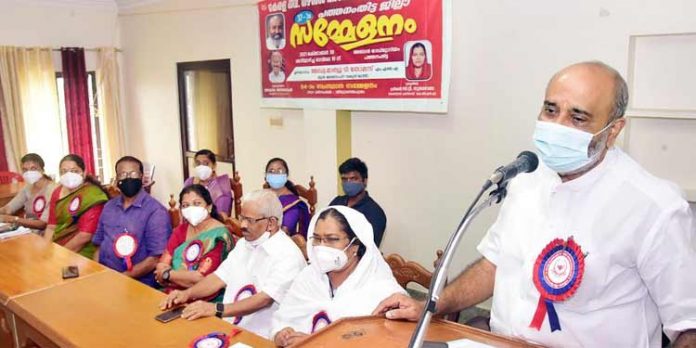 നഴ്സുമാരുടെ റേഷ്യോ പ്രമോഷന് 2 : 2 : 1 നടപ്പിലാക്കുക ; കേരളാ ഗവ.നേഴ്സസ് അസോസിയേഷന് ജില്ലാ സമ്മേളനം നഴ്സുമാരുടെ റേഷ്യോ പ്രമോഷന് 2 : 2 : 1 നടപ്പിലാക്കുക ; കേരളാ ഗവ.നേഴ്സസ് അസോസിയേഷന് ജില്ലാ സമ്മേളനം