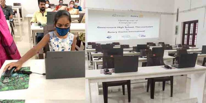 കമ്പ്യൂട്ടര് ലാബ് ഉദ്ഘാടനം നടത്തി കമ്പ്യൂട്ടര് ലാബ് ഉദ്ഘാടനം നടത്തി