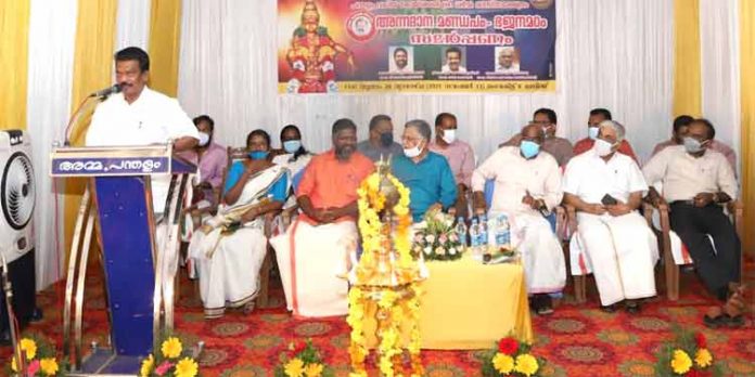 തിരുവിതാംകൂര് ദേവസ്വം ബോര്ഡിന് പത്തുകോടി രൂപ അനുവദിച്ചു : മന്ത്രി കെ.രാധാകൃഷ്ണന് തിരുവിതാംകൂര് ദേവസ്വം ബോര്ഡിന് പത്തുകോടി രൂപ അനുവദിച്ചു : മന്ത്രി കെ.രാധാകൃഷ്ണന്