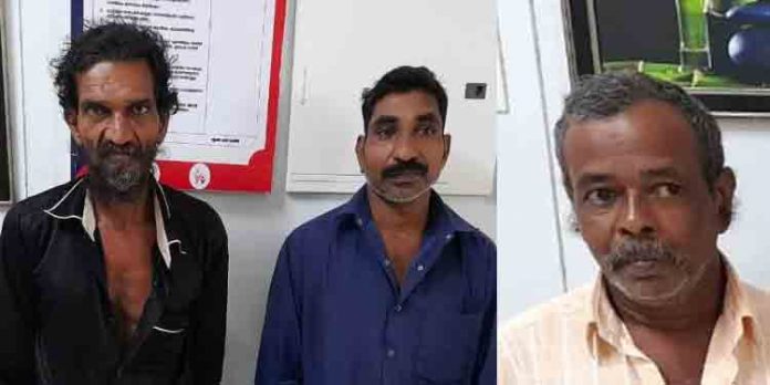 ഭിന്നശേഷിക്കാരിയായ യുവതിയെ പീഡിപ്പിച്ച് ഗര്ഭിണിയാക്കിയ കേസില് മൂന്ന് പേരെ അറസ്റ്റ് ചെയ്തു ഭിന്നശേഷിക്കാരിയായ യുവതിയെ പീഡിപ്പിച്ച് ഗര്ഭിണിയാക്കിയ കേസില് മൂന്ന് പേരെ അറസ്റ്റ് ചെയ്തു