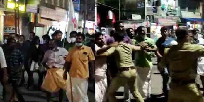 അഞ്ചലിൽ കെഎസ്യു -എസ്എഫ്ഐ പ്രവര്ത്തകര് തമ്മില് സംഘർഷം അഞ്ചലിൽ കെഎസ്യു -എസ്എഫ്ഐ പ്രവര്ത്തകര് തമ്മില് സംഘർഷം