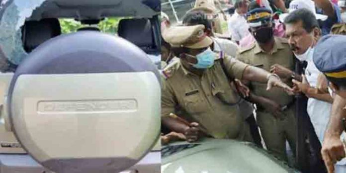 നടന് ജോജു ജോര്ജിന്റെ കാര് തകര്ത്ത കേസില് മുന് മേയര് ഉള്പ്പെടെ പ്രതികളെല്ലാം ഒളിവില് നടന് ജോജു ജോര്ജിന്റെ കാര് തകര്ത്ത കേസില് മുന് മേയര് ഉള്പ്പെടെ പ്രതികളെല്ലാം ഒളിവില്
