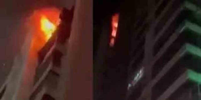 മുംബൈയിൽ 15 നില കെട്ടിടത്തിൽ തീപിടുത്തം ; രണ്ട് മരണം മുംബൈയിൽ 15 നില കെട്ടിടത്തിൽ തീപിടുത്തം ; രണ്ട് മരണം