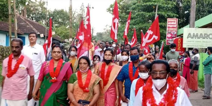 കുന്നന്താനം ഇടതുപക്ഷത്തിന് ഉജ്വല വിജയം കുന്നന്താനം ഇടതുപക്ഷത്തിന് ഉജ്വല വിജയം