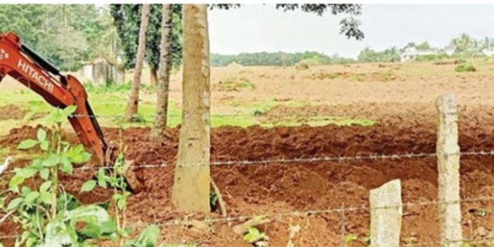 കൃഷിയിടങ്ങളിൽ ഇപ്പോൾ മണ്ണുമാന്തിയാണ് താരം കൃഷിയിടങ്ങളിൽ ഇപ്പോൾ മണ്ണുമാന്തിയാണ് താരം