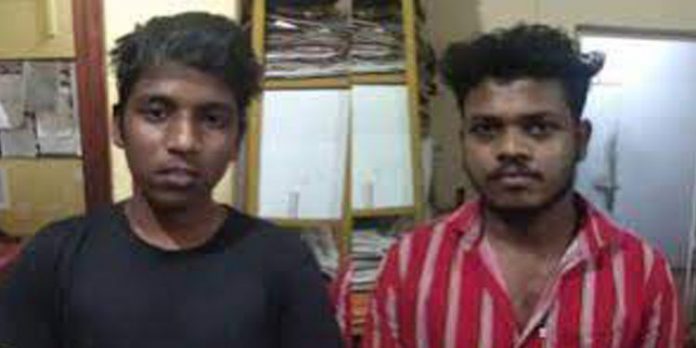 പ്രായപൂർത്തിയാകാത്ത പെൺകുട്ടിയെ ലോഡ്ജിലെത്തിച്ച് പീഡിപ്പിച്ചു ; രണ്ട് പേർ അറസ്റ്റിൽ പ്രായപൂർത്തിയാകാത്ത പെൺകുട്ടിയെ ലോഡ്ജിലെത്തിച്ച് പീഡിപ്പിച്ചു ; രണ്ട് പേർ അറസ്റ്റിൽ