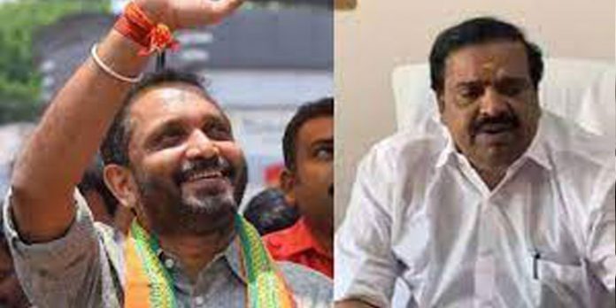 അധ്യക്ഷ സ്ഥാനത്ത് കെ.സുരേന്ദ്രന് തുടരട്ടെയെന്ന് ബിജെപി കേന്ദ്ര നേതൃത്വം ; ഇടഞ്ഞു നിന്ന് കൃഷ്ണദാസ് പക്ഷം അധ്യക്ഷ സ്ഥാനത്ത് കെ.സുരേന്ദ്രന് തുടരട്ടെയെന്ന് ബിജെപി കേന്ദ്ര നേതൃത്വം ; ഇടഞ്ഞു നിന്ന് കൃഷ്ണദാസ് പക്ഷം