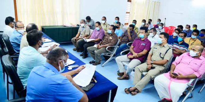 തീര്ഥാടന ക്രമീകരണങ്ങള് ഉന്നതതല യോഗം വിലയിരുത്തി തീര്ഥാടന ക്രമീകരണങ്ങള് ഉന്നതതല യോഗം വിലയിരുത്തി