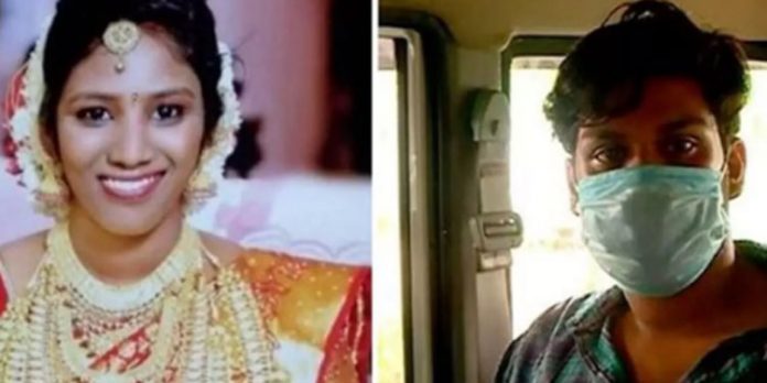 സ്ത്രീ പീഡനക്കേസിൽ സൂരജിനെ പുനലൂർ കോടതിയിൽ ഹാജരാക്കി സ്ത്രീ പീഡനക്കേസിൽ സൂരജിനെ പുനലൂർ കോടതിയിൽ ഹാജരാക്കി