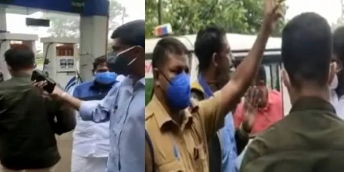 പുതിയ നിരക്കിൽ ഇന്ധനം നൽകിയില്ല – ഇടുക്കി പെട്രോൾ പമ്പിൽ തർക്കം പുതിയ നിരക്കിൽ ഇന്ധനം നൽകിയില്ല – ഇടുക്കി പെട്രോൾ പമ്പിൽ തർക്കം