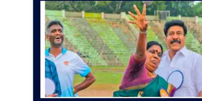 ഷോട്ട് എറിഞ്ഞ് ഉത്ഘാടനം ചെയ്തു : മസ്റ്റേഴ്സ് ഗെയിംസില് 100മീറ്ററിലും മന്ത്രി ചിഞ്ചുറാണി മാറ്റുരയ്ക്കും ഷോട്ട് എറിഞ്ഞ് ഉത്ഘാടനം ചെയ്തു : മസ്റ്റേഴ്സ് ഗെയിംസില് 100മീറ്ററിലും മന്ത്രി ചിഞ്ചുറാണി മാറ്റുരയ്ക്കും