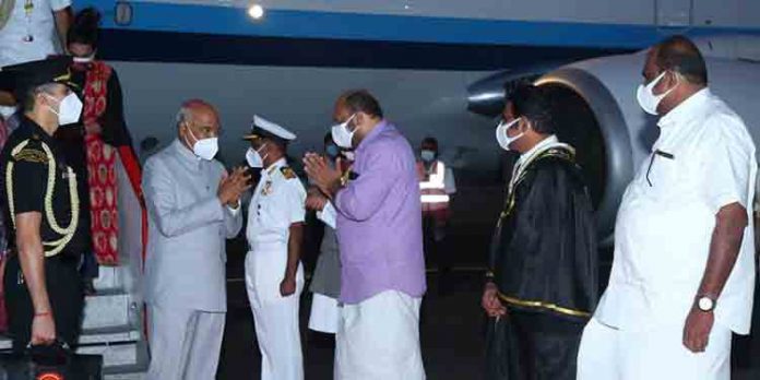 രാഷ്ട്രപതി രാംനാഥ് കോവിന്ദ് ഇന്ന് കൊച്ചിയിൽ രാഷ്ട്രപതി രാംനാഥ് കോവിന്ദ് ഇന്ന് കൊച്ചിയിൽ