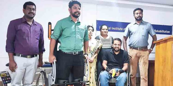നിപ്മറില് സ്റ്റാന്ഡിങ് വീല് ചെയര് ഏകദിന പരിശീലനം സംഘടിപ്പിച്ചു നിപ്മറില് സ്റ്റാന്ഡിങ് വീല് ചെയര് ഏകദിന പരിശീലനം സംഘടിപ്പിച്ചു