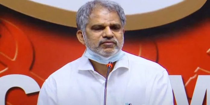തിരുവല്ല കൊലപാതകം ; ‘നാടിന്റെ സമാധാനം തകർക്കാൻ ആർഎസ്എസ് ഗൂഢാലോചന’ – വിജയരാഘവൻ തിരുവല്ല കൊലപാതകം ; ‘നാടിന്റെ സമാധാനം തകർക്കാൻ ആർഎസ്എസ് ഗൂഢാലോചന’ – വിജയരാഘവൻ