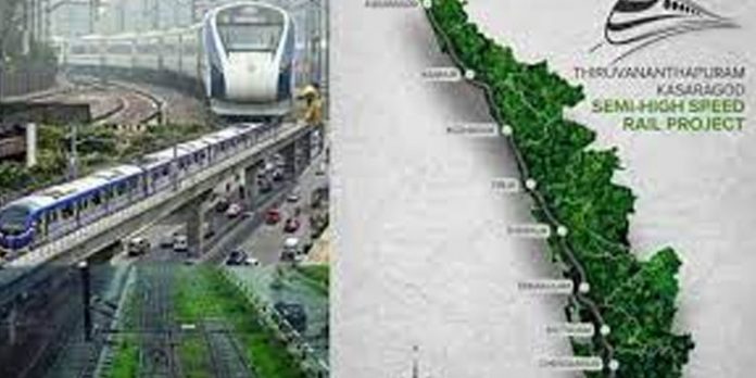 കെ-റെയിൽ മറയാക്കി 10,757 ഹെക്ടർ വനം നഗരമാക്കുന്നു കെ-റെയിൽ മറയാക്കി 10,757 ഹെക്ടർ വനം നഗരമാക്കുന്നു