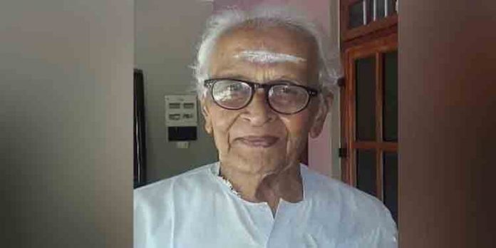 സ്വാതന്ത്ര്യ സമരസേനാനി കെ.അയ്യപ്പന് പിള്ള അന്തരിച്ചു സ്വാതന്ത്ര്യ സമരസേനാനി കെ.അയ്യപ്പന് പിള്ള അന്തരിച്ചു