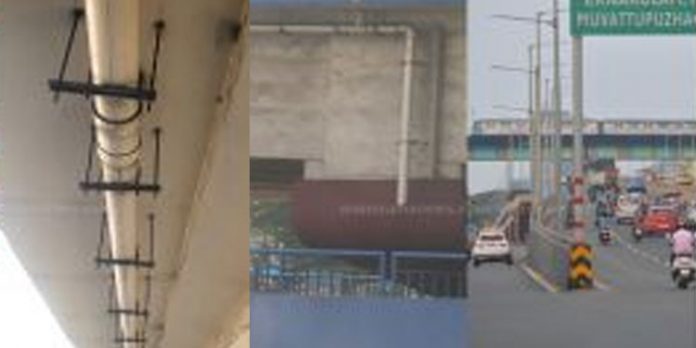 വൈറ്റില മേല്പ്പാലത്തില് മഴവെള്ളം ഒഴുകിപ്പോകാന് സി.പി.വി.സി പൈപ്പുകള് ; ചിലവ് 22ലക്ഷം വൈറ്റില മേല്പ്പാലത്തില് മഴവെള്ളം ഒഴുകിപ്പോകാന് സി.പി.വി.സി പൈപ്പുകള് ; ചിലവ് 22ലക്ഷം