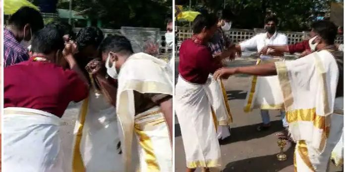 കൊവിഡ് കാലത്തെ സിപിഎം സമ്മേളനം ; തിരുവാതിരക്കളിയുമായി കെഎസ്യുവും യൂത്ത് കോൺഗ്രസും – പ്രതിഷേധം കൊവിഡ് കാലത്തെ സിപിഎം സമ്മേളനം ; തിരുവാതിരക്കളിയുമായി കെഎസ്യുവും യൂത്ത് കോൺഗ്രസും – പ്രതിഷേധം