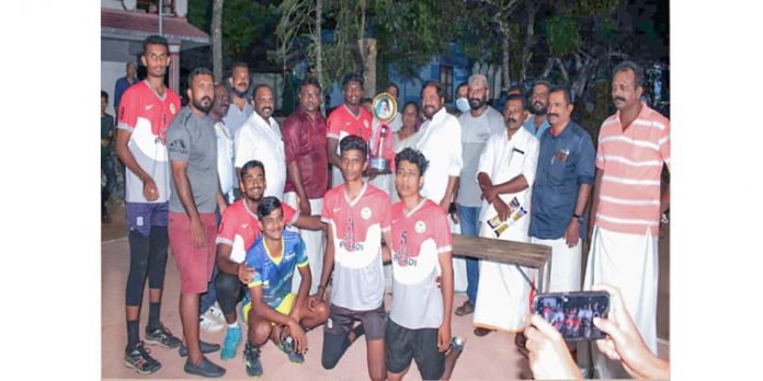 യൂത്ത് വോളിബോൾ ചാമ്പ്യൻഷിപ് ; ഏഴോലി എ.എസ്സ്.സിയും പ്രമാടം കേലോ ഇന്ത്യയും ജേതാക്കളായി യൂത്ത് വോളിബോൾ ചാമ്പ്യൻഷിപ് ; ഏഴോലി എ.എസ്സ്.സിയും പ്രമാടം കേലോ ഇന്ത്യയും ജേതാക്കളായി