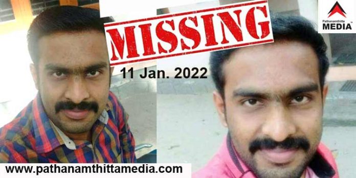 ഹരിപ്പാട് നിന്നും യുവാവിനെ കാണാതായി ; പത്തനംതിട്ടയില് ഉണ്ടെന്ന് സംശയിക്കുന്നു ഹരിപ്പാട് നിന്നും യുവാവിനെ കാണാതായി ; പത്തനംതിട്ടയില് ഉണ്ടെന്ന് സംശയിക്കുന്നു