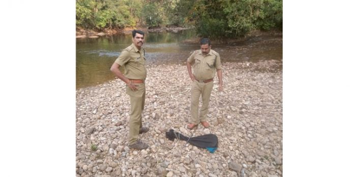 രാജവെമ്പാലയെ പിടികൂടി രാജവെമ്പാലയെ പിടികൂടി
