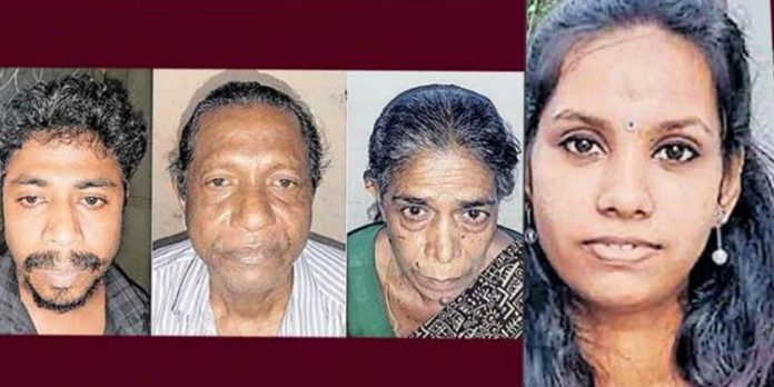 യുവതി ആത്മഹത്യ ചെയ്ത സംഭവത്തില് ഭര്ത്താവും മാതാപിതാക്കളും അറസ്റ്റില് യുവതി ആത്മഹത്യ ചെയ്ത സംഭവത്തില് ഭര്ത്താവും മാതാപിതാക്കളും അറസ്റ്റില്