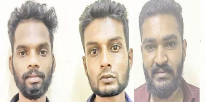 കഞ്ചാവ് കച്ചവടം ; മൂന്ന് യുവാക്കളെ പോലീസ് പിടികൂടി കഞ്ചാവ് കച്ചവടം ; മൂന്ന് യുവാക്കളെ പോലീസ് പിടികൂടി