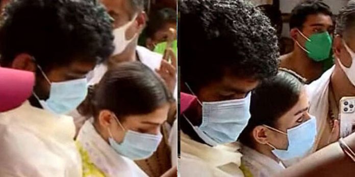 ചോറ്റാനിക്കര മകം തൊഴാൻ നയൻതാര എത്തി ; ആൾക്കൂട്ടത്തിനിടയിൽ സംരക്ഷണം ഏറ്റെടുത്ത് വിഗ്നേഷ് ശിവനും ചോറ്റാനിക്കര മകം തൊഴാൻ നയൻതാര എത്തി ; ആൾക്കൂട്ടത്തിനിടയിൽ സംരക്ഷണം ഏറ്റെടുത്ത് വിഗ്നേഷ് ശിവനും