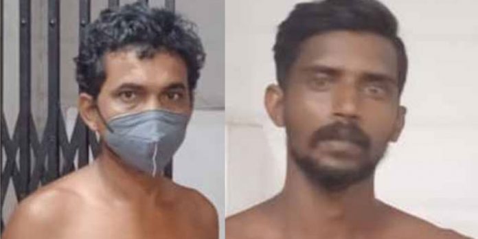 പമ്പിങ് മോട്ടോര് അടിച്ചു മാറ്റി വില്പ്പന ; രണ്ടു പേരെ പോലീസ് അറസ്റ്റ് ചെയ്തു പമ്പിങ് മോട്ടോര് അടിച്ചു മാറ്റി വില്പ്പന ; രണ്ടു പേരെ പോലീസ് അറസ്റ്റ് ചെയ്തു