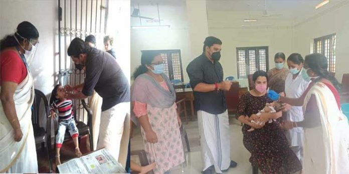 ദേശിയ പോളിയോ നിർമാർജ്ജന യജ്ഞം 2022 ; വാർഡ്തല ഉത്ഘാടനം ദേശിയ പോളിയോ നിർമാർജ്ജന യജ്ഞം 2022 ; വാർഡ്തല ഉത്ഘാടനം