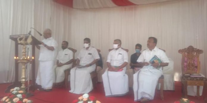 കുന്നേകാട് ശ്രീധർമ്മ ക്ഷേത്ര ഭൂമി സംരക്ഷണത്തിന് ചുറ്റുമതിൽ എന്ന ആവശ്യം അംഗീകരിക്കും ; അഡ്വ. കെ. അനന്ത ഗോപൻ കുന്നേകാട് ശ്രീധർമ്മ ക്ഷേത്ര ഭൂമി സംരക്ഷണത്തിന് ചുറ്റുമതിൽ എന്ന ആവശ്യം അംഗീകരിക്കും ; അഡ്വ. കെ. അനന്ത ഗോപൻ