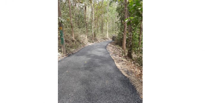 കക്കുടുമൺ വാഴക്കാലമുക്ക് റോഡിനു ശാപമോക്ഷം കക്കുടുമൺ വാഴക്കാലമുക്ക് റോഡിനു ശാപമോക്ഷം