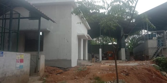 ജില്ലയിലെ ഏറ്റവും വലിയ ഓക്സിജൻ പ്ലാന്റിന്റെ പ്രവർത്തനം അന്തിമഘട്ടത്തിൽ ജില്ലയിലെ ഏറ്റവും വലിയ ഓക്സിജൻ പ്ലാന്റിന്റെ പ്രവർത്തനം അന്തിമഘട്ടത്തിൽ